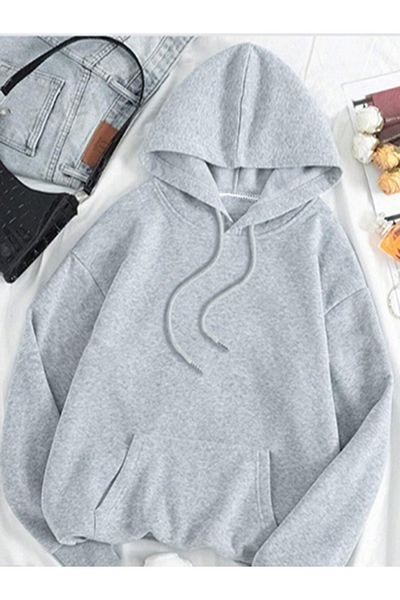 CAMİNHO DA LUA Unisex Oversize βαμβακερό φούτερ - Special printed, Crew Neck
