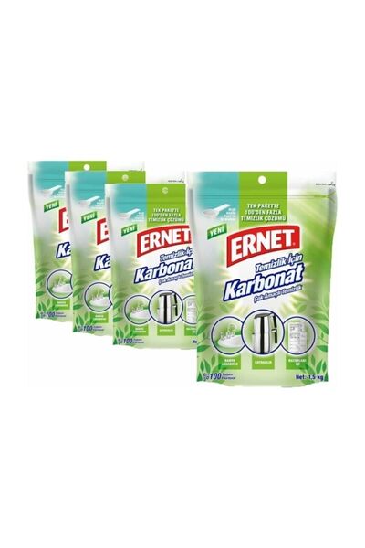 Ernet Temizlik İçin Karbonat 1.5 kg X 4 Adet