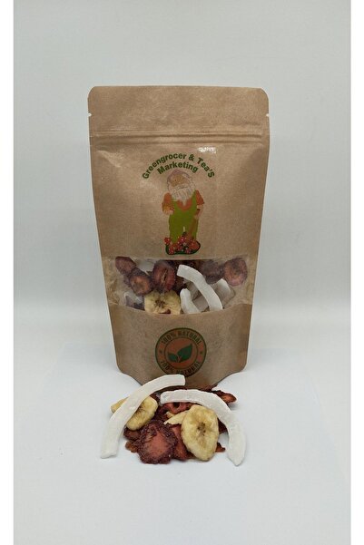 Greengrocer&Tea'S Marketing مجموعة من 3 قطع مجففة استوائية