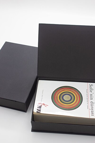 carton box Karton Kutu Kitap Kutu Model Siyah Hediye Kutusu 25 Cm X16,5 Cm X 4,4 Cm