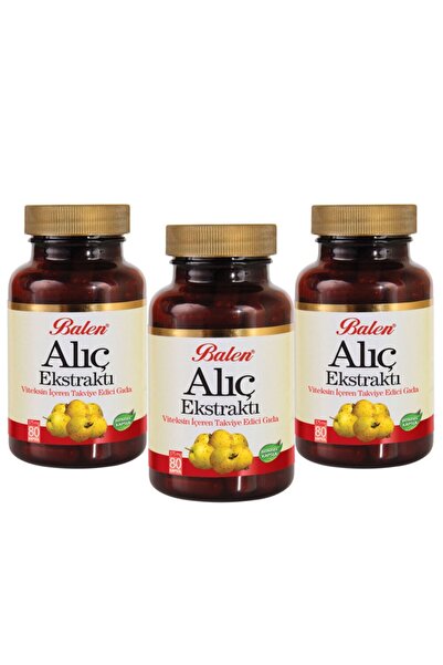 Balen Alıç Ekstraktı 80 Kapsül 3 Adet