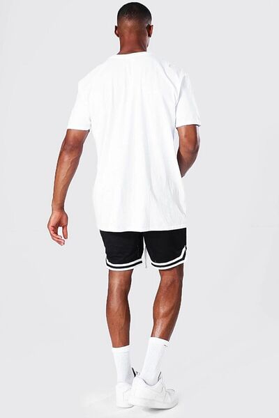 DEEPSENCE MANOFFICIAL Unisex Oversize Біла футболка