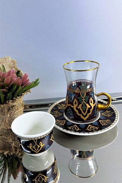 DECOSTYLE 18 Piece Tea and Mirra Set