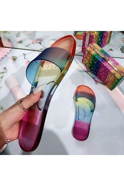 fitmart Jelly Beach Slippers
