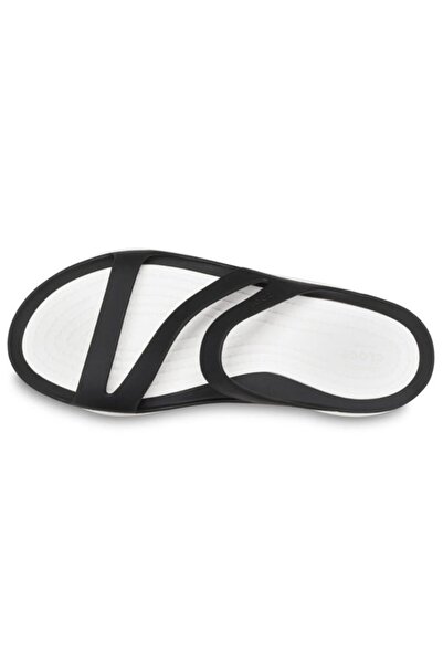 Crocs Swiftwater Sandal Kadın Terlik 203998-66 Black/white