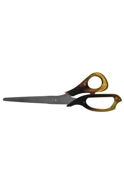 Ticon 7" Buro Scissors with Acrylic Handle Brown