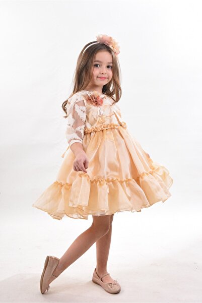 MIALORA EXCLUSİVE By Emel Ebru Özdemir فستان قصير للفتيات بتصميم خاص، فستان ع...