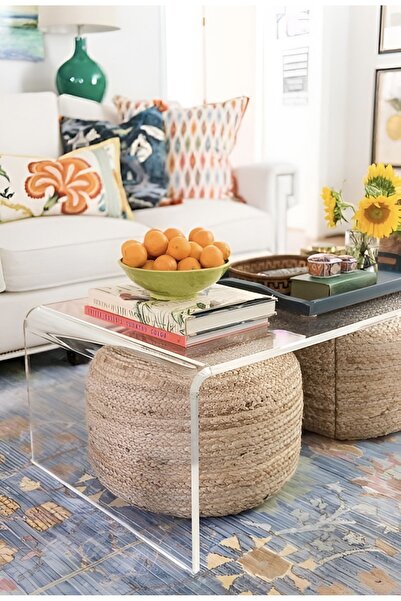 maruf pleksi Şeffaf Akrilik Pleksi Orta Sehpa