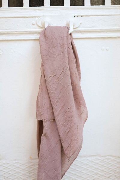 shalby Bamboo Crash Shawl Light Milk Coffee