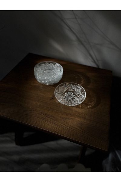 Paşabahçe طبق شاي بنمط عين مقطعة
