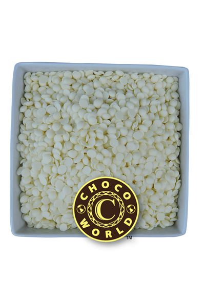 Chocoworld 1kg White Drop Chocolate