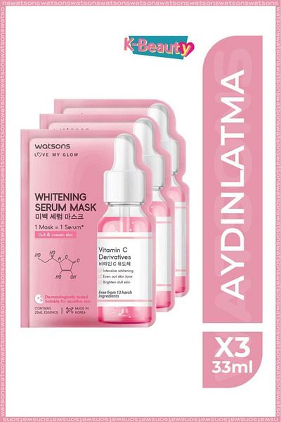 Watsons Whitening Serum Mask Set of 3