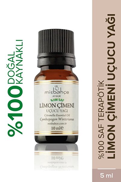 MİSBAHÇE Limon Çimeni Uçucu Yağı 10 Ml