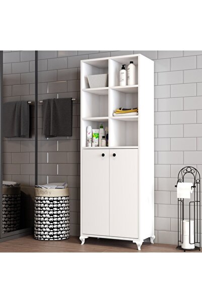 Moxen Mobilya Bdr1 Çok Amaçlı Dolap Raflı Mxnbdr1001byz