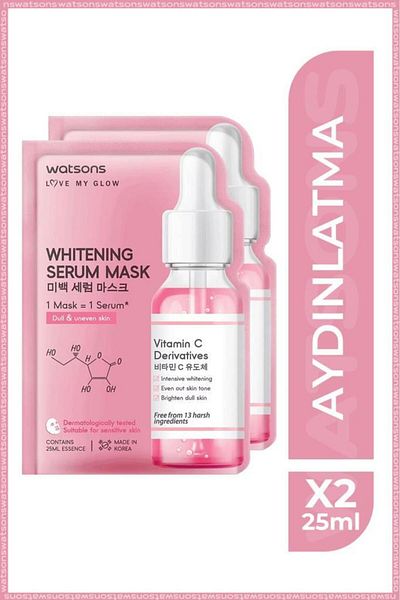 Watsons Whitening Serum Mask * 2 Pieces