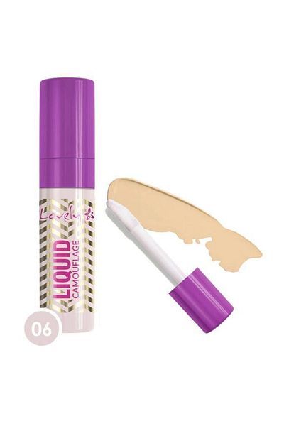 Lovely Camouflage Liquid Concealer No:6+makeup sponge