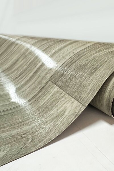 SNORDU Keçeli Kalın - Yer Döşemesi Mineflo Pvc Zemin Kaplama Gri 100*200 CM