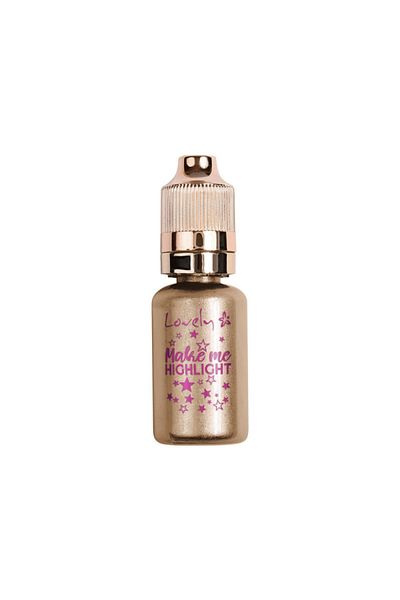 Lovely Golden Illuminator Make Me Highlight Highlighter - Silver Illuminator