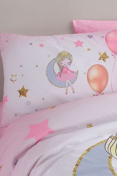 Örtüm Ayperi 3D Digital Printed Single Sleeping Set