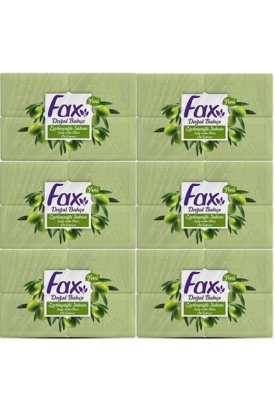 Fax Natural Garden Olive Oil Soap 4x125 Gr 6 Pieces