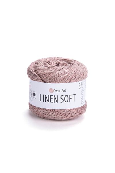 Yarnart Soft Linen Seasonal Blouse and Cardigan - Cotton Knitted Yarn 7308