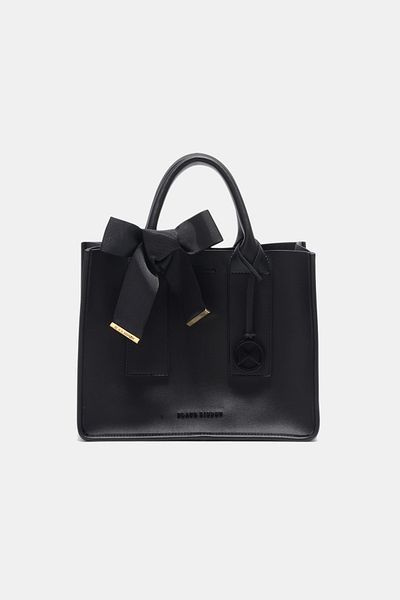 Black Ribbon Geanta Midi cu Accesorii Matte