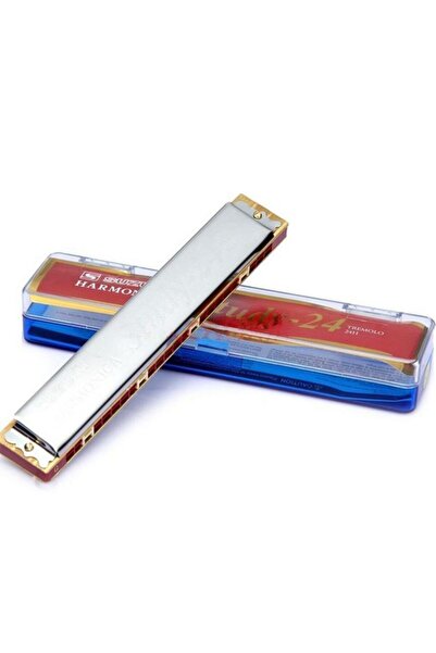 Suzuki Study24h C 24 Çift Delikli Metal Kasa Özel Kutulu Mızıka-temizleme Bezi