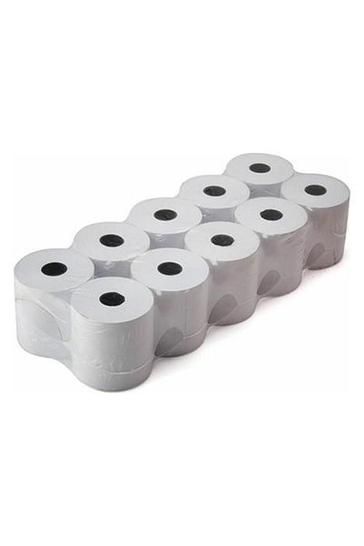 Tampaş Pack of 10 44mm X 35mm Thermal Cash Register Roll