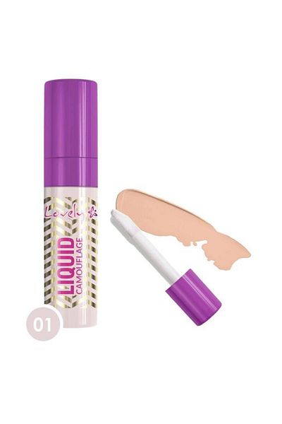 Lovely Camouflage Liquid Concealer No:1 Makeup Sponge
