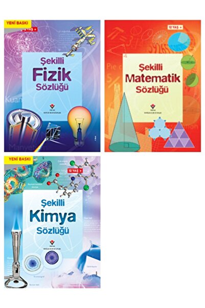 Tübitak Yayınları Tübitak Şekilli Fizik-kimya-matematik Serisi 3 Kitap 12+ Yaş