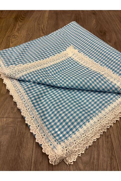 Dantelux Покривка за маса и покривка за маса Pitikare Scalloped 170x170
