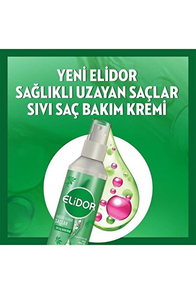 Elidor Superblend Liquid Hair Care Cream Healthy Growing Hair Strengthening and Nourishing Care 200 Ml