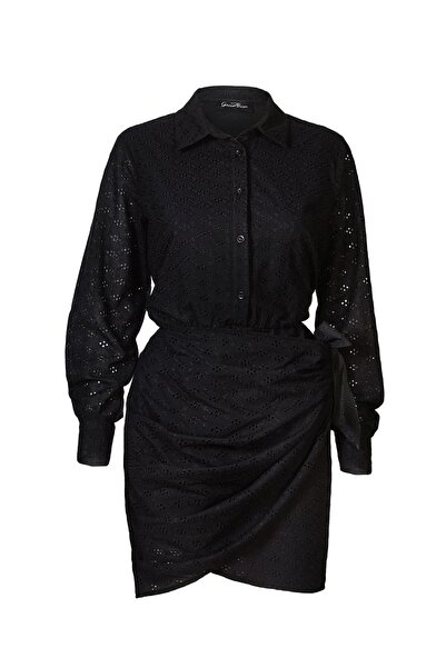 GÖKNUR ARSLAN Önden Bağlamalı Fisto Elbise