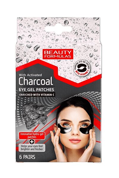 BEAUTY FORMULAS Göz Maskesi Kömürlü 6 adet nemlendirme etkili PR