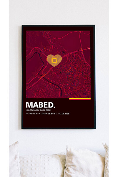 HiraEv Spor Mabed. | Çerçevesiz Taraftar Duvar Tablo Posteri