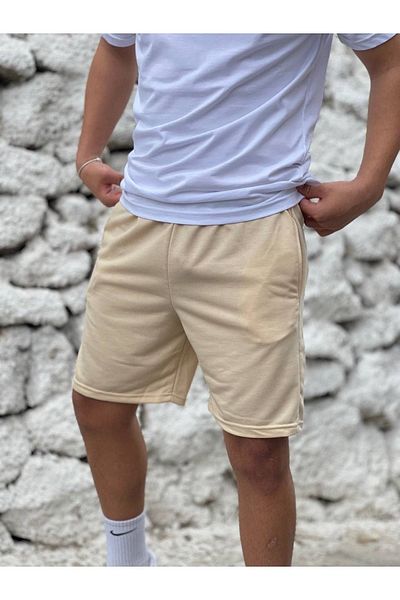 Rex Darius Unisex unprinted καλοκαιρινό σορτς κανονική εφαρμογή, διπλή τσέπη
