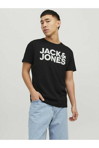 Jack & Jones Tricou cu logo Jack Jones pentru bărbați12151955