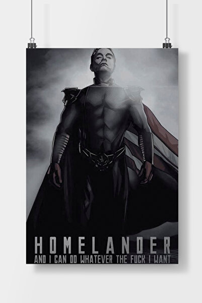 Luna Marissa The Boys Homelander Dizi Poster Çerçevesiz Duvar Posteri