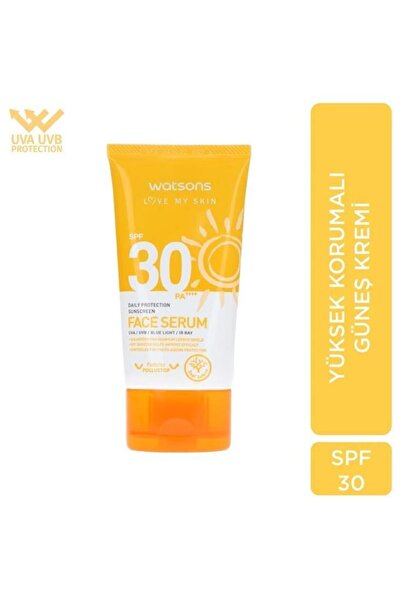 Watsons Yüksek Korumalı Yüz Güneş Koruyucu Spf30 50 ml
