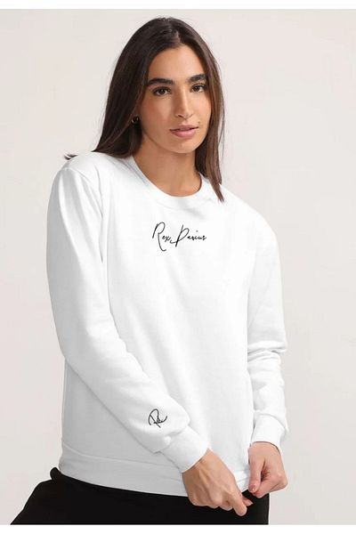 Rex Darius Φούτερ με λαιμόκοψη με τρεις κλωστές Rex Special Series Unisex Oversize Crew/Zero Collar/Hoodie