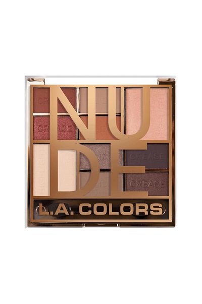 L.A Colors La Colors Nude Color Blocked Eyeshadow Palette