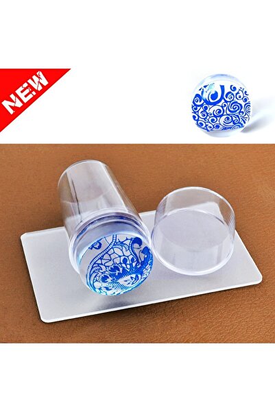 POP Beauty Tırnak Stampa, French Ve Nail Art Silikon Tırnak Damgalama (nail S...