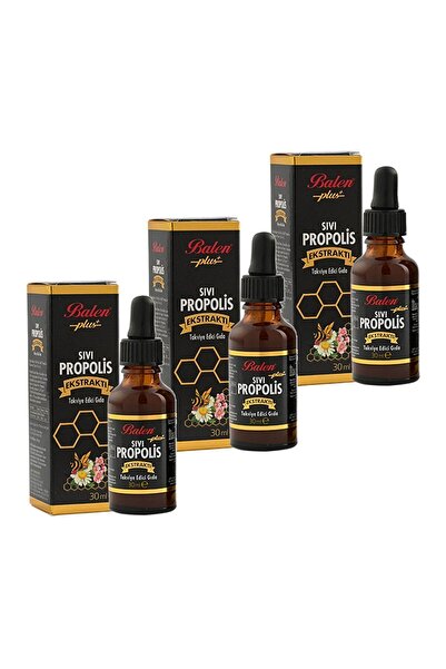 Balen Sıvı Propolis Ekstraktı 30 ml X 3 Adet