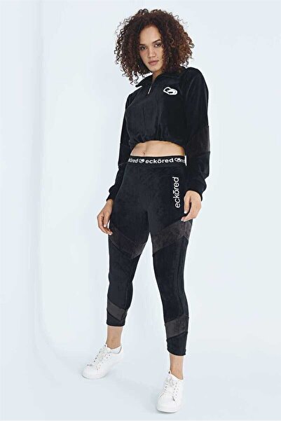 ECKO UNLTD Tights Black Women's Baskl Velvet Tights