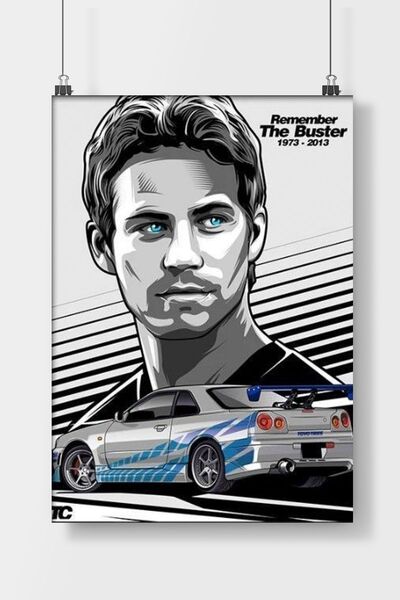 Luna Marissa Hızlı Ve Öfkeli Poster Çerçevesiz Duvar Posteri