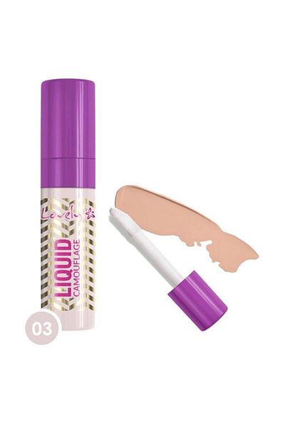 Lovely Camouflage Liquid Concealer No:3+Makeup Sponge