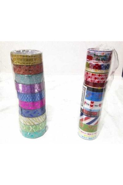 Südor Glitter Patterned Tape + Patterned Tape Set Deba