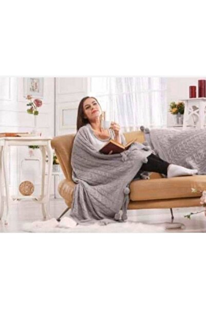 baladı home ev tekstil home collection بطانية تليفزيون تريكو مقاس 130x170 سم ...