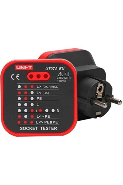 Genel Markalar Uni-T UT07B-EU Soket Test Cihazı