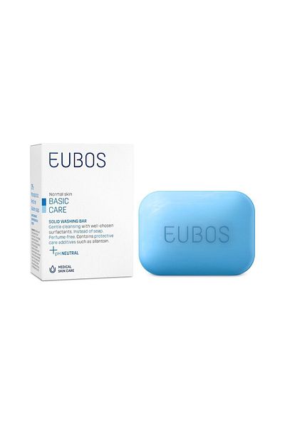 EUBOS منظف البشرة الصلبة الخالي من العطور 125 جرام